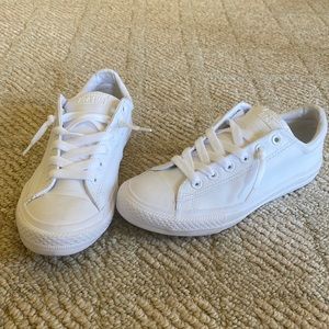 Leather White Converse
